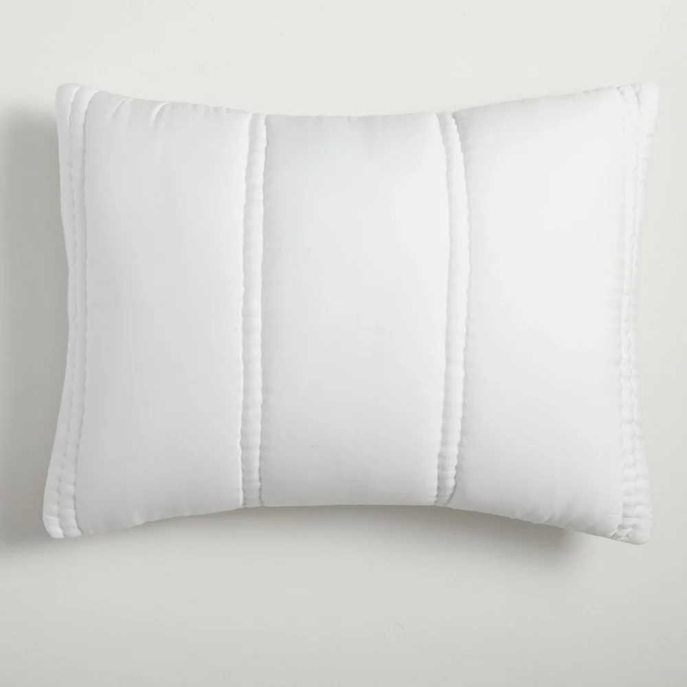 West Elm Silky TENCEL™ Plush Standard Sham White